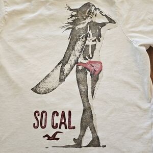 Hollister Mens Surfing Tshirt XL